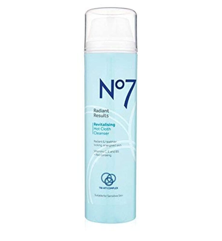 No7 Radiant Results Revitalising Hot Cloth Cleanser - 200ml